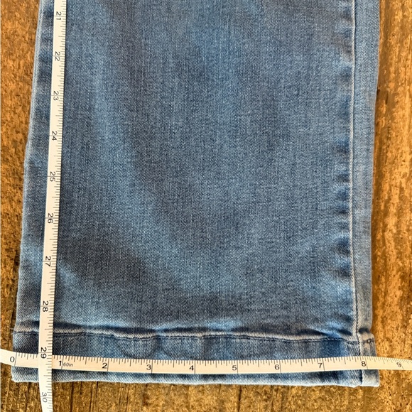 J.Jill Denim High-Rise Patch Pocket Wide Leg Jeans Size 4R - Picture 6 of 7